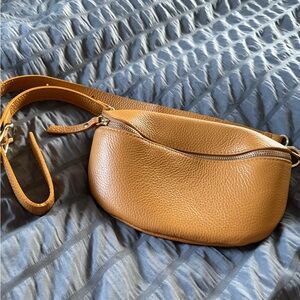 Viola Castellani Italy Leather Crossbody Bag